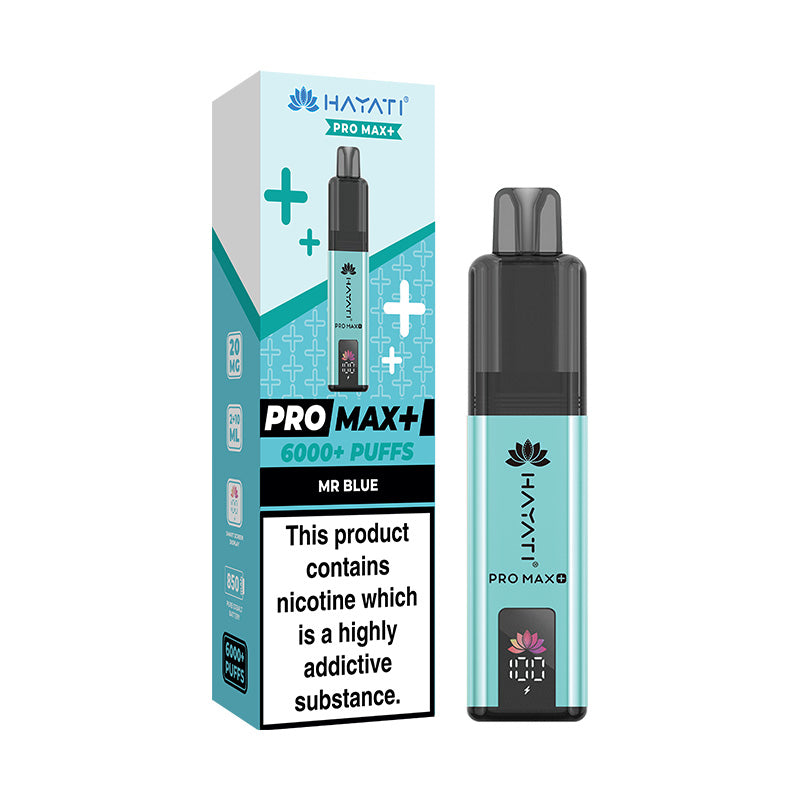 Hayati Pro Max+ 6K Prefilled Pod Kit Mr Blue