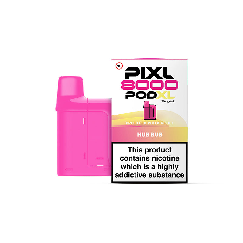 PIXL 8000 Prefilled Pod Hub Bub