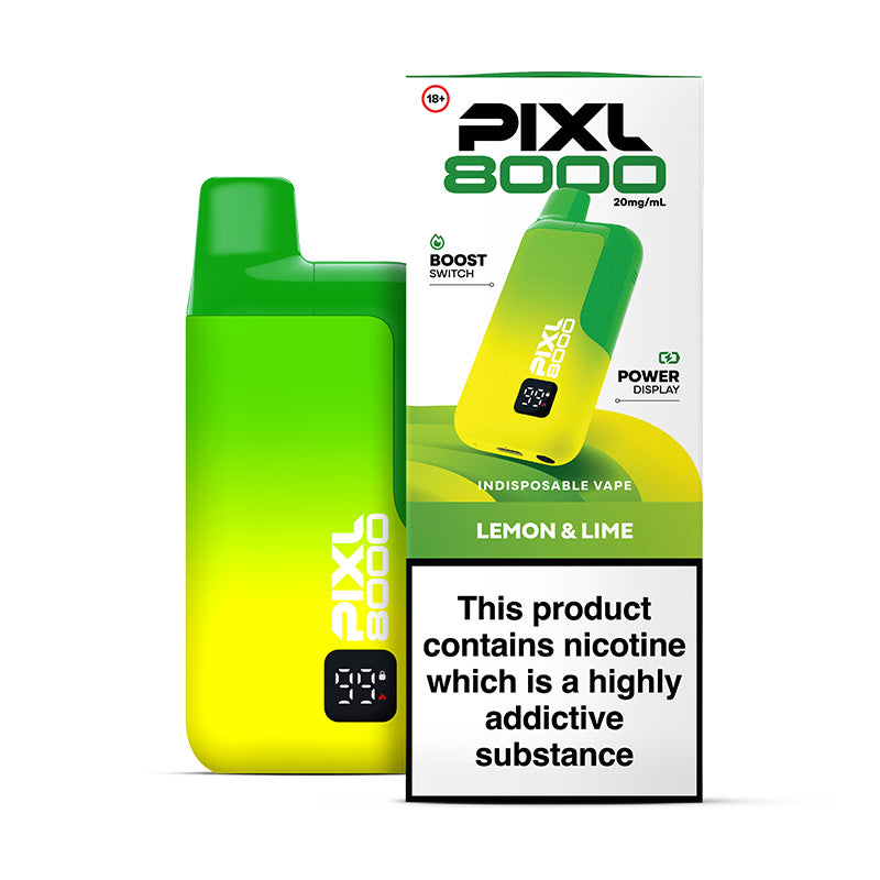 PIXL 8000 Prefilled Pod Kit Lemon Lime