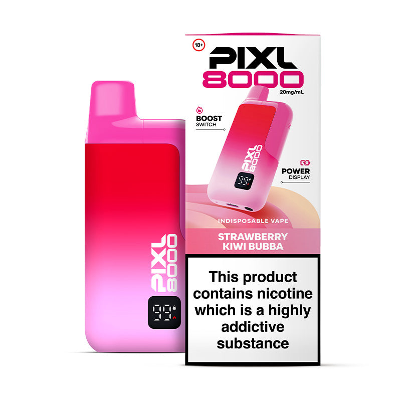 PIXL 8000 Prefilled Pod Kit Strawberry Kiwi Bubba