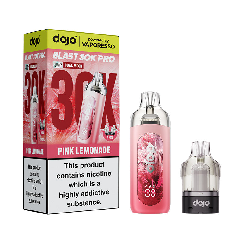 Vaporesso Dojo Blast 30K Pro Prefilled Pod Kit Pink Lemonade