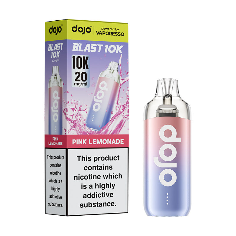 Vaporesso Dojo Blast 10K Big Puff Devices (PINK LEMONADE)