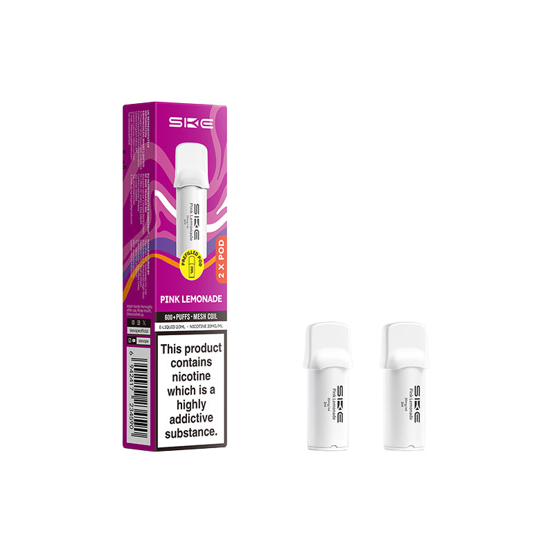 SKE 600 Pro Prefilled Pods 2 Pack (PINK LEMONADE)