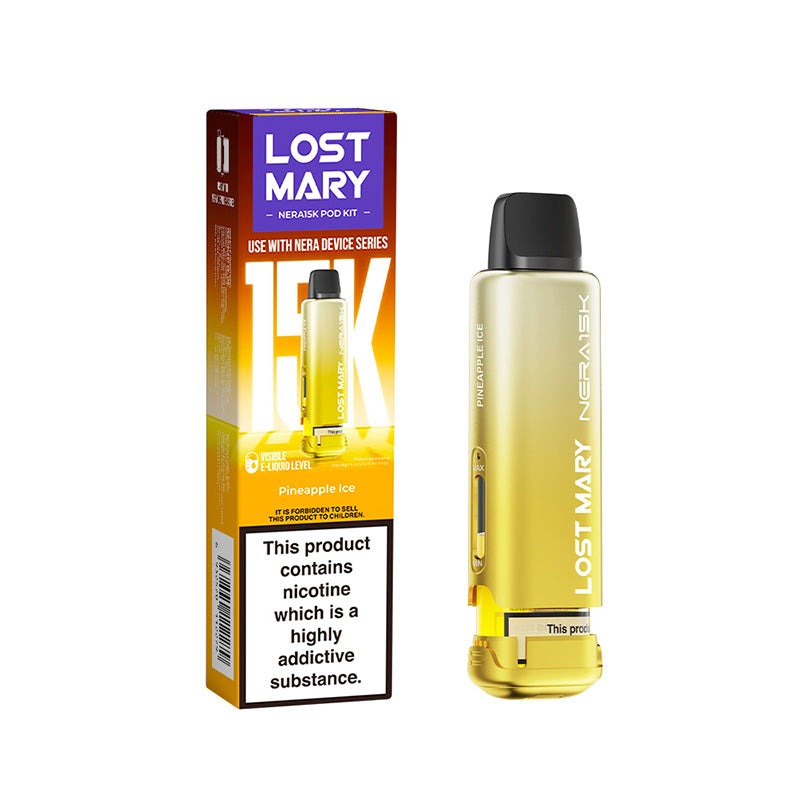 Lost Mary Nera 15K 20mg Prefilled Pod (PINEAPPLE ICE)