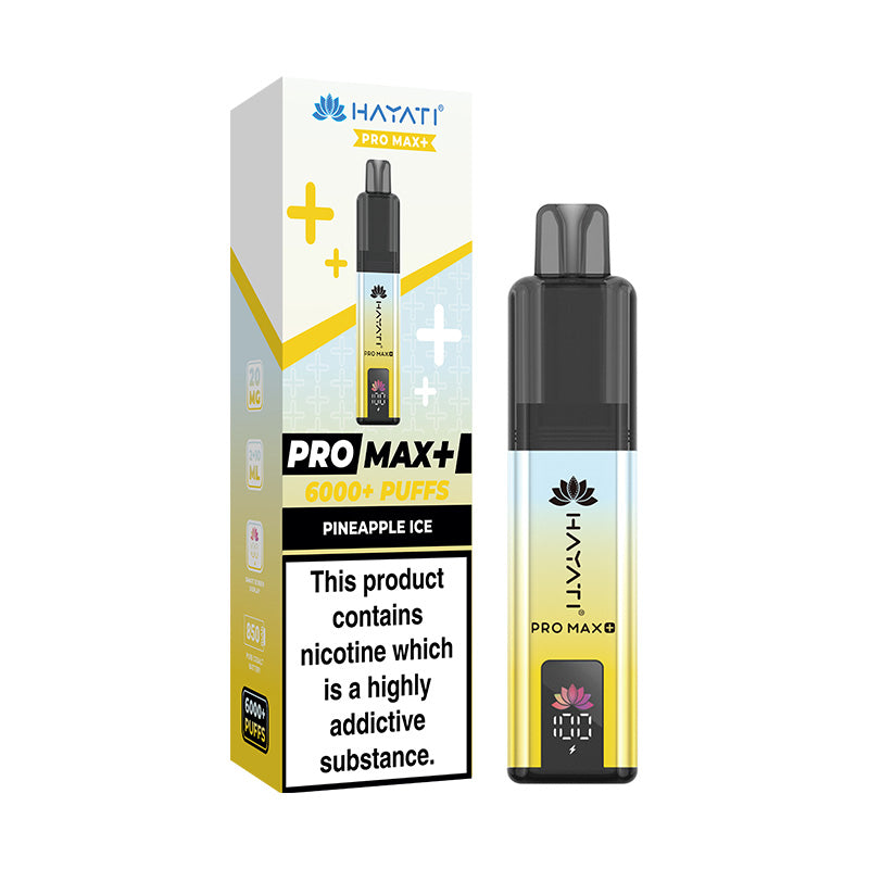 Hayati Pro Max+ 6K Prefilled Pod Kit Pineapple Ice