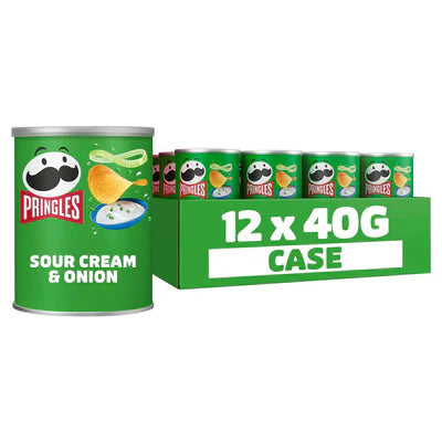 Pringles 40g (Sour Cream & Onion) 12 pack