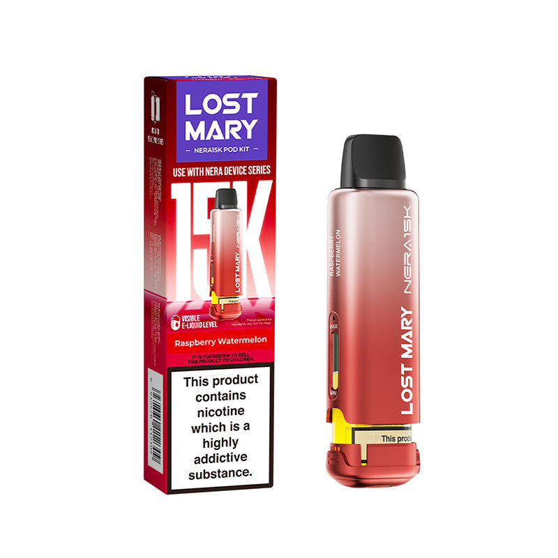 Lost Mary Nera 15K 20mg Prefilled Pod (RASPBERRY WATERMELON)
