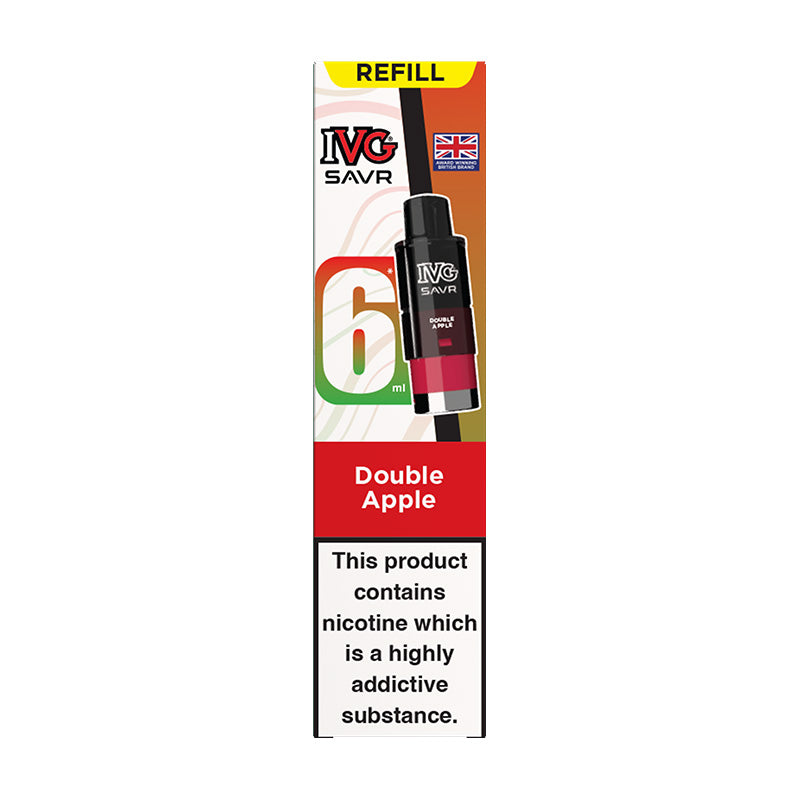 IVG SAVR Prefilled Pods (DOUBLE APPLE)