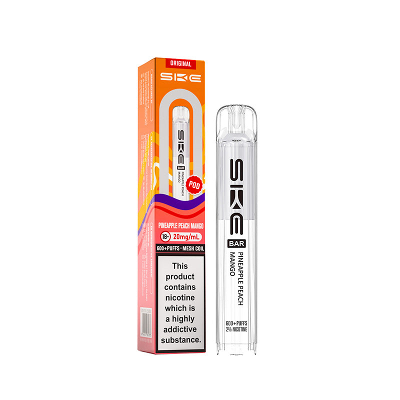SKE Bar 600 Prefilled Pods (PINEAPPLE PEACH MANGO)