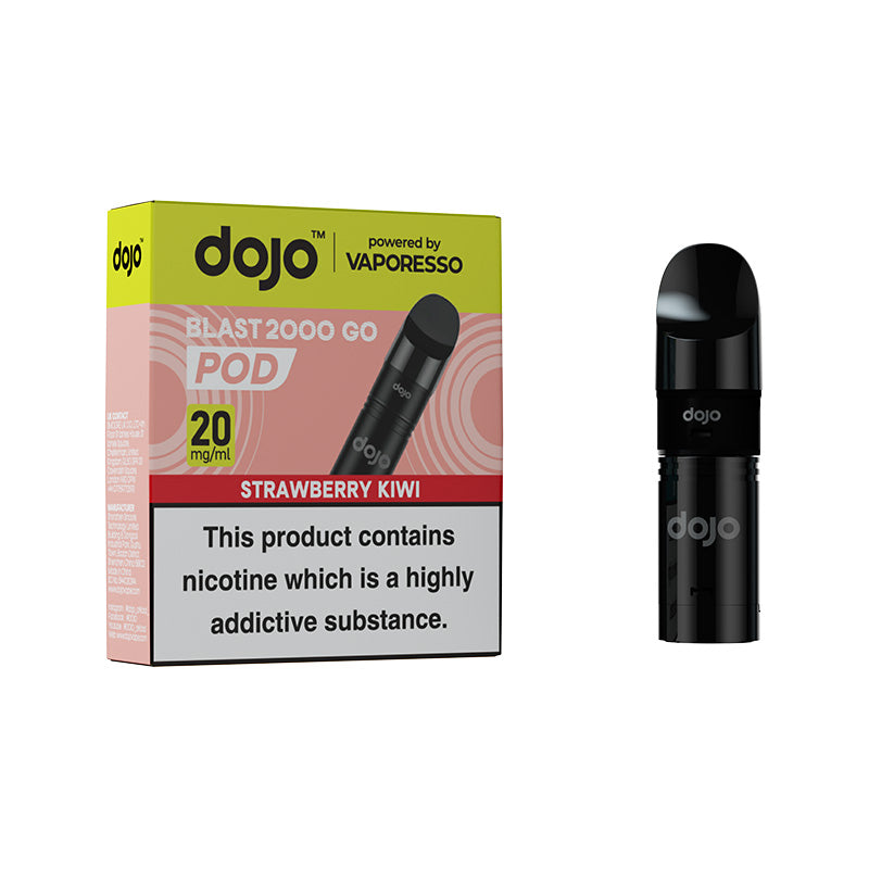 Dojo Blast 2000 Go Prefilled Pod (STRAWBERRY KIWI)