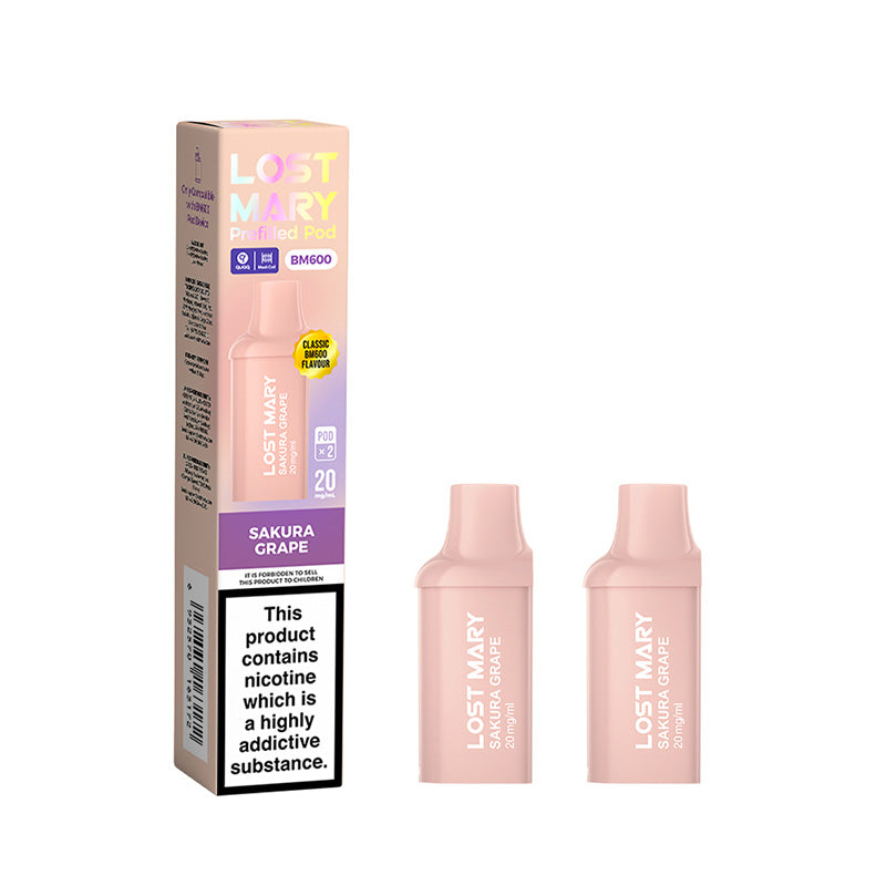 Lost Mary BM600 Prefilled Pods (SAKURA GRAPE)