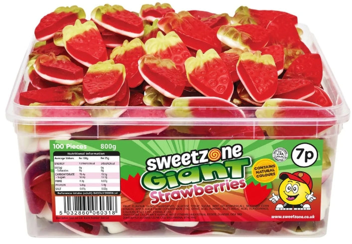 Sweetzone Giant Strawberries Tub