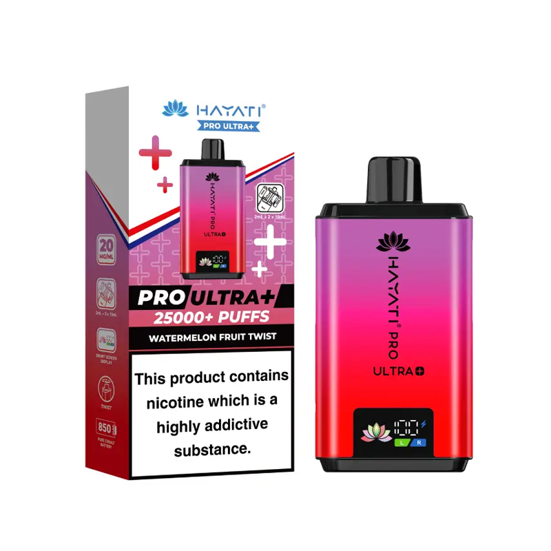 Hayati Pro Ultra+ 25K Prefilled Pod Kit Watermelon Fruit Twist