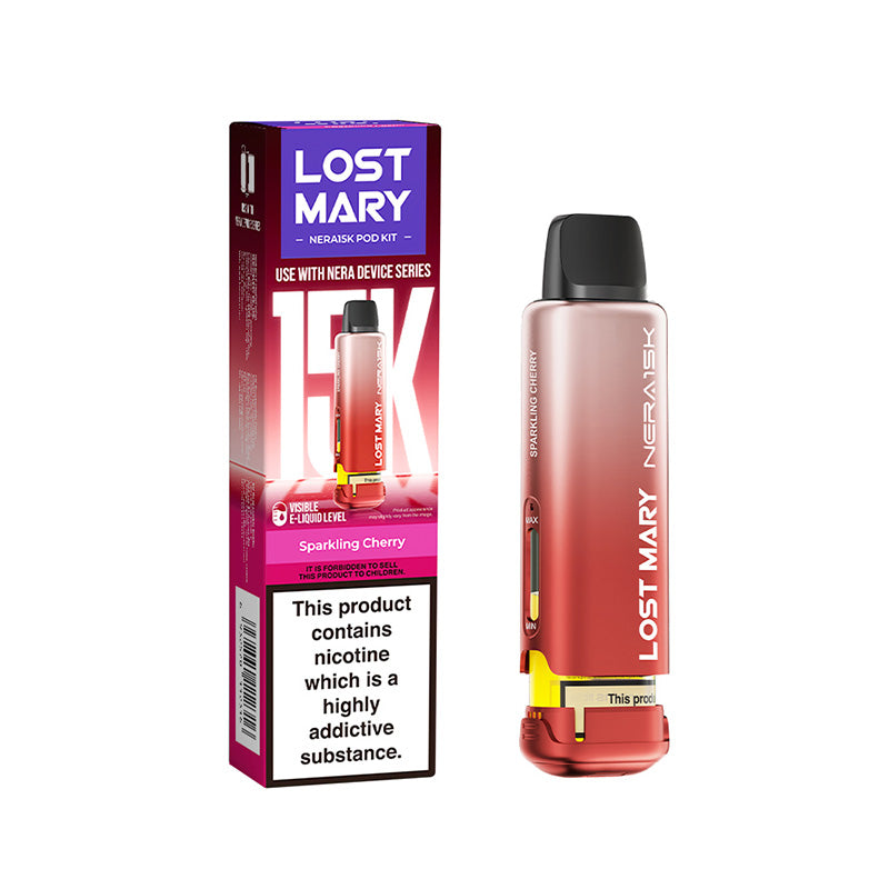 Lost Mary Nera 15K 20mg Prefilled Pod (SPARKLING CHERRY)