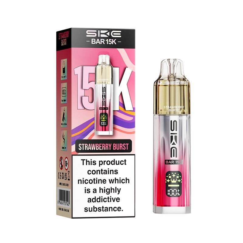 SKE Bar 15K Prefilled Pod Kit (STRAWBERRY BURST)