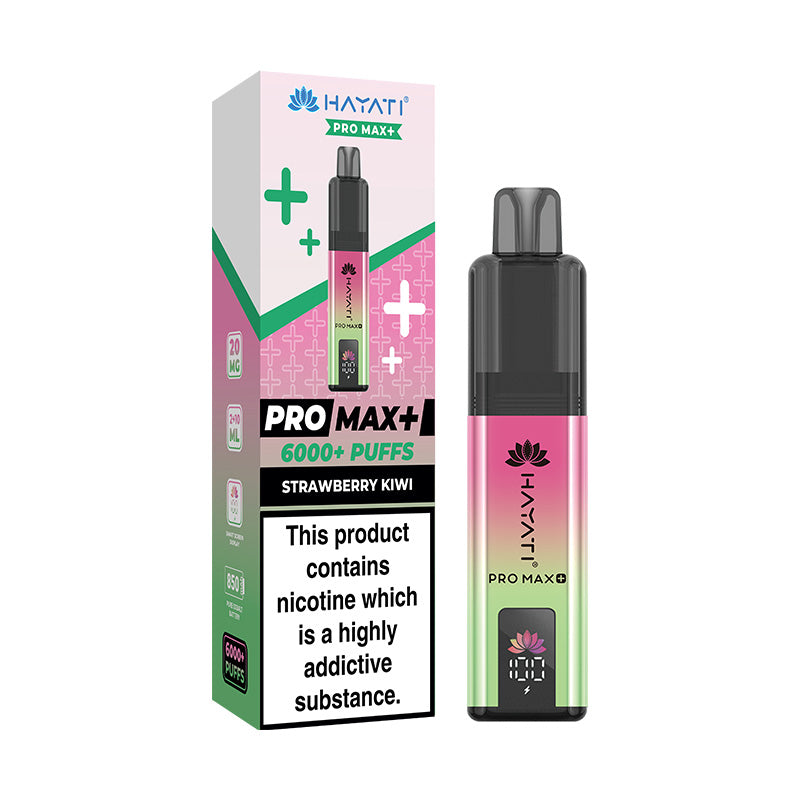 Hayati Pro Max+ 6K Prefilled Pod Kit Strawberry Kiwi