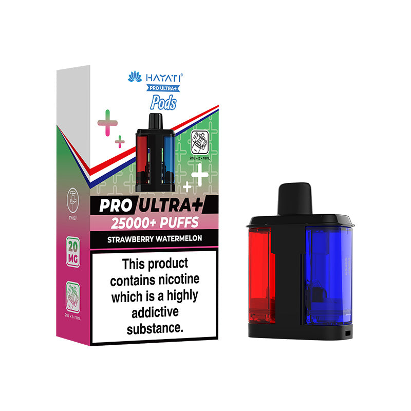 Hayati Pro Ultra+ 25K Prefilled Pods Strawberry Watermelon