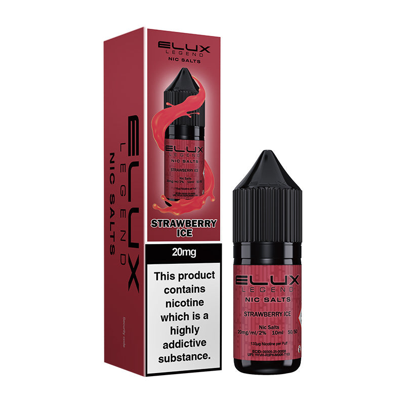 Elux Legend Nic Salt 10mg (STRAWBERRY ICE)