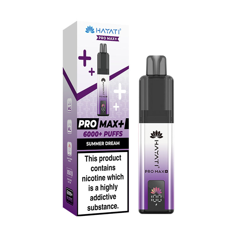 Hayati Pro Max+ 6K Prefilled Pod Kit Summer Dream