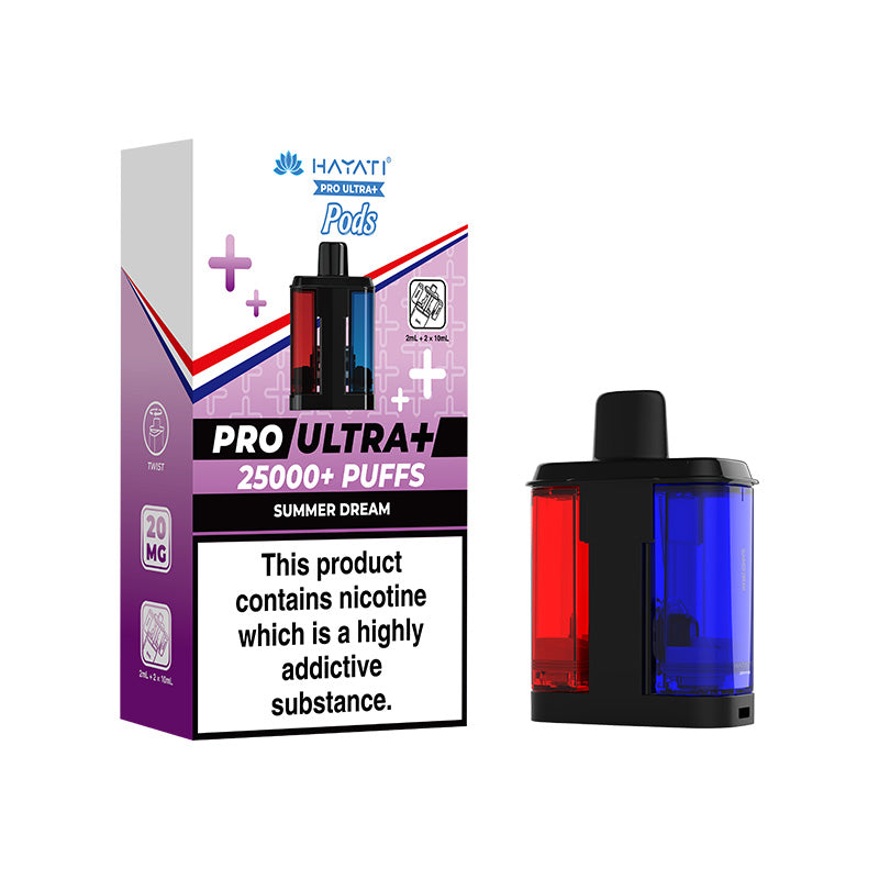Hayati Pro Ultra+ 25K Prefilled Pods Summer Dream