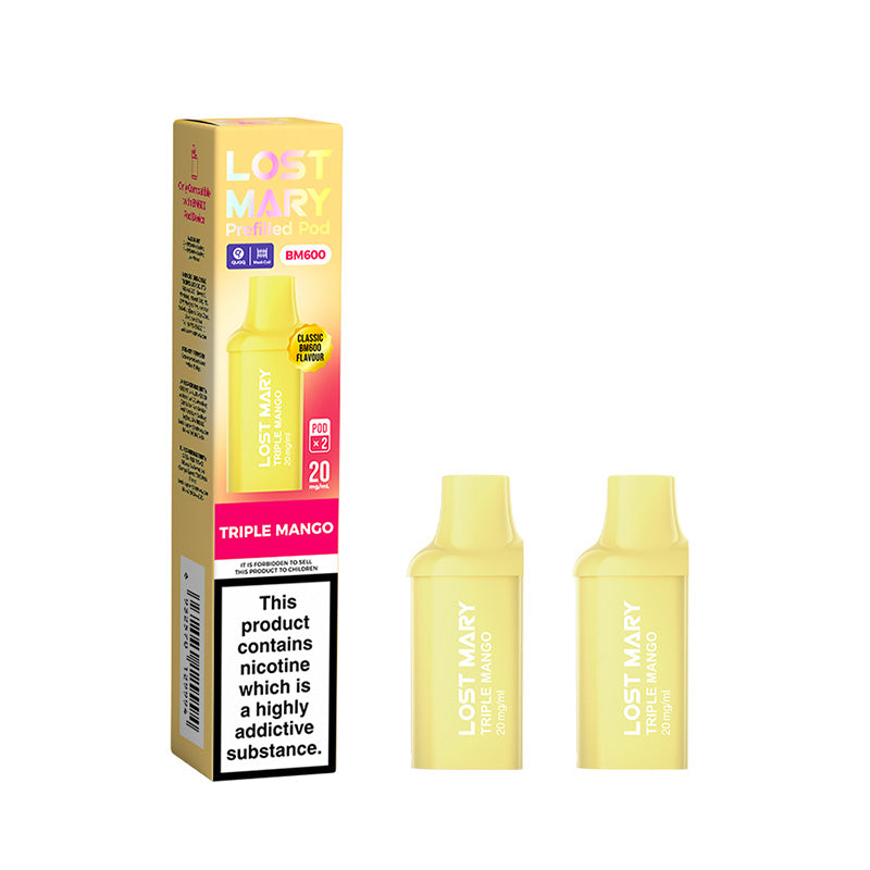 Lost Mary BM600 Prefilled Pods (TRIPLE MANGO)
