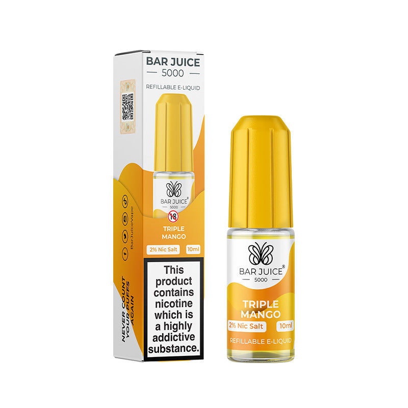 Bar Juice 5000 Nic Salt 20mg Triple Mango