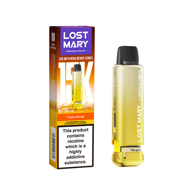 Lost Mary Nera 15K 20mg Prefilled Pod (TRIPLE MANGO)