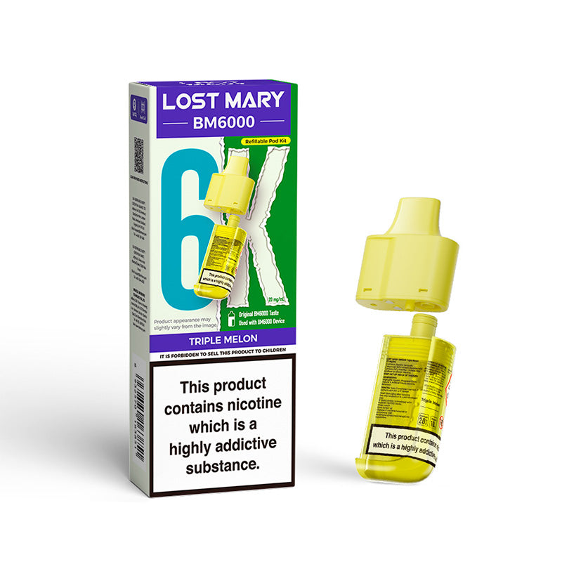 Lost Mary BM6000 Replaceable Pod (TRIPLE MELON)