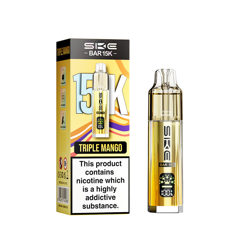 SKE Bar 15K Prefilled Pod Kit (TRIPLE MANGO)