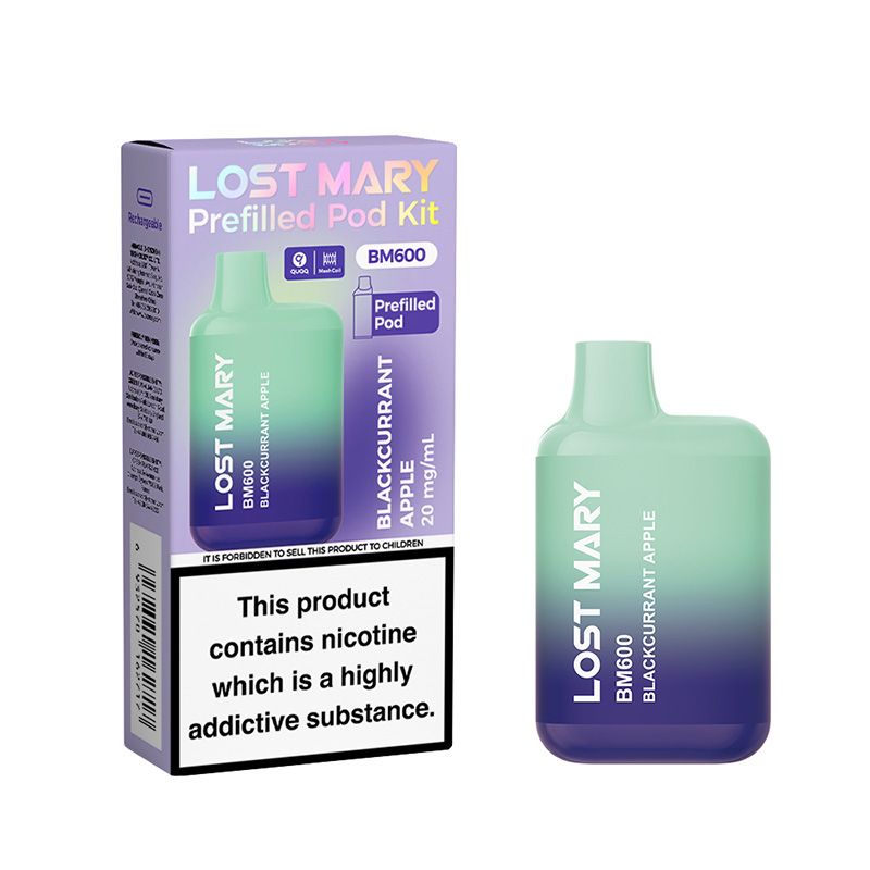 Lost Mary BM600 Prefilled Pod Kit (BLACKCURRANT APPLE)
