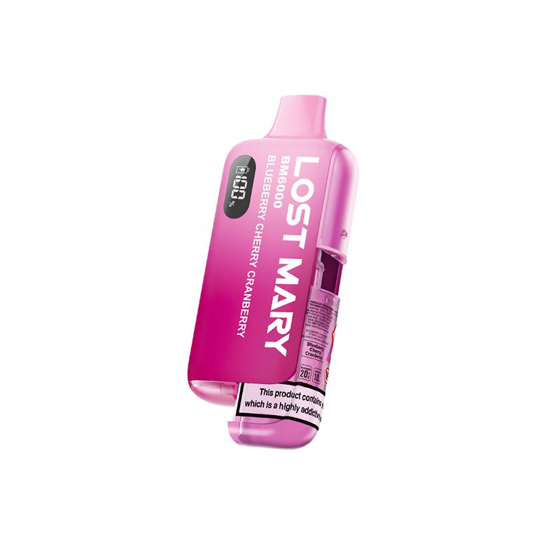Lost Mary BM6000 Refillable Kit (BLUEBERRY CHERRY CRANBERRY)