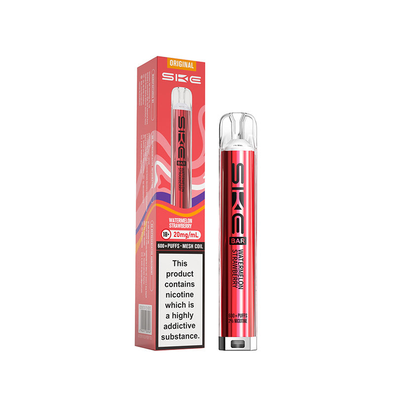SKE Bar 600 Prefilled Pod Kit (WATERMELON STRAWBERRY)