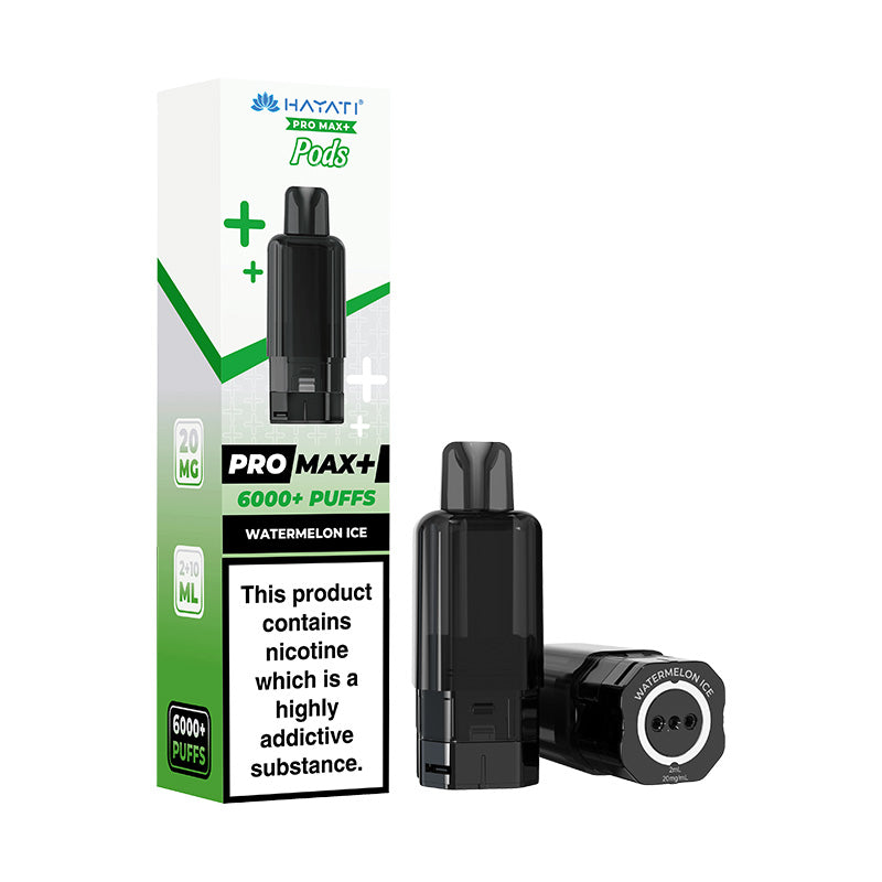 Hayati Pro Max+ 6K Prefilled Replacement Pods Watermelon Ice