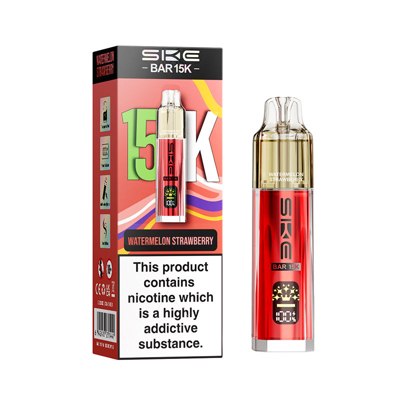 SKE Bar 15K Prefilled Pod Kit (WATERMELON STRAWBERRY)