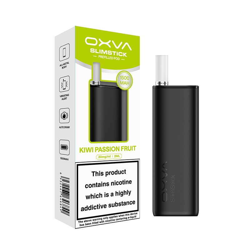 OXVA Slimstick Prefilled Pod Kit (Black- Kiwi Passion Fruit)