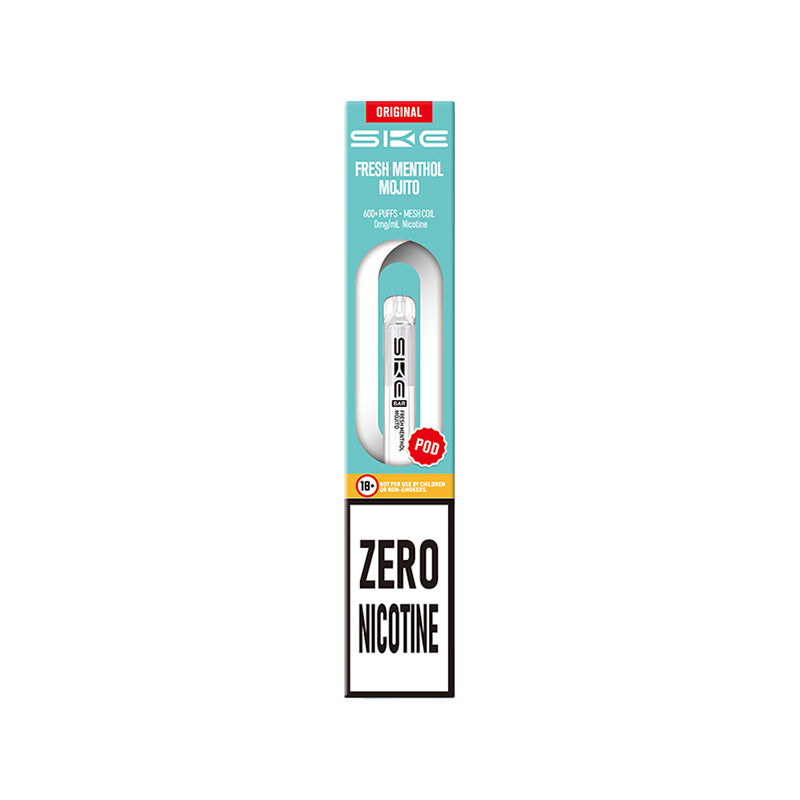 SKE Bar 600 Prefilled Pod 0mg (FRESH MENTHOL MOJITO)
