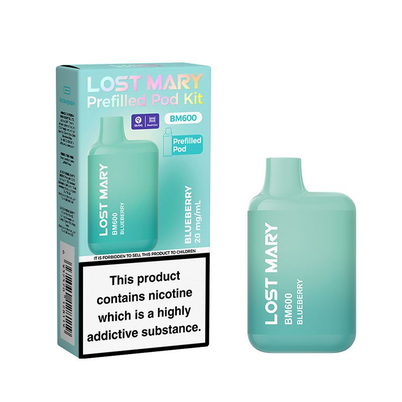 Lost Mary BM600 Prefilled Pod Kit (BLUEBERRY)