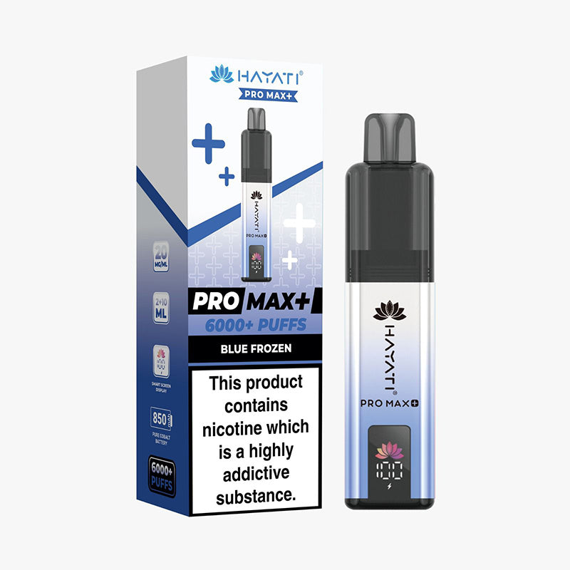 Hayati Pro Max+ 6K Prefilled Pod Kit Blue Frozen
