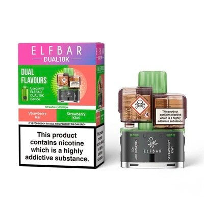 Elf Bar Dual 10K Prefilled Pod (STRAWBERRY EDITION)