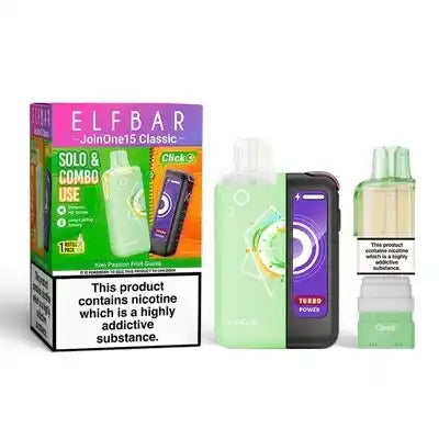 Elf Bar JoinOne15 Classic Prefilled Pod Kit (KIWI PASSIONFRUIT GUAVA)
