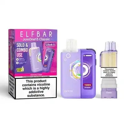 Elf Bar JoinOne15 Classic Prefilled Pod Kit (SUMMER GRAPE)