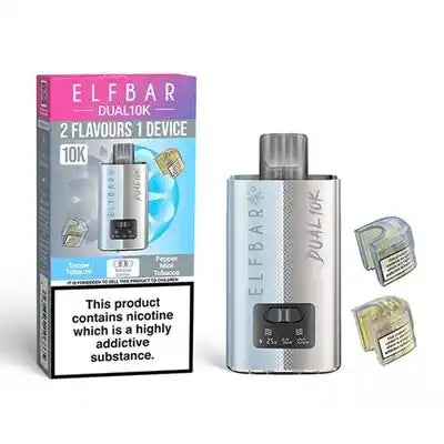 Elf Bar Dual 10K Legal Big Puff Device Tobacco Edition