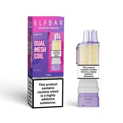 Elf Bar JoinOne15 Classic Prefilled Pods (GRAPE)