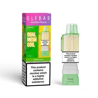 Elf Bar JoinOne15 Classic Prefilled Pods (LEMON LIME)