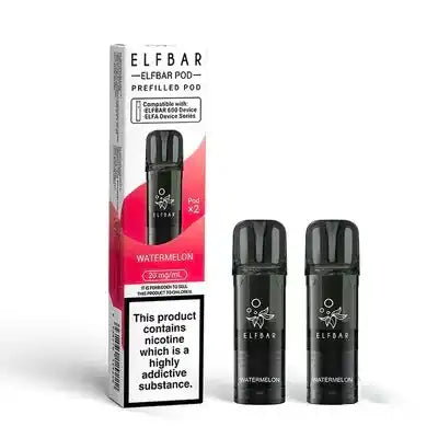 Elf Bar 600 Prefilled Pods 2 Pack Watermelon