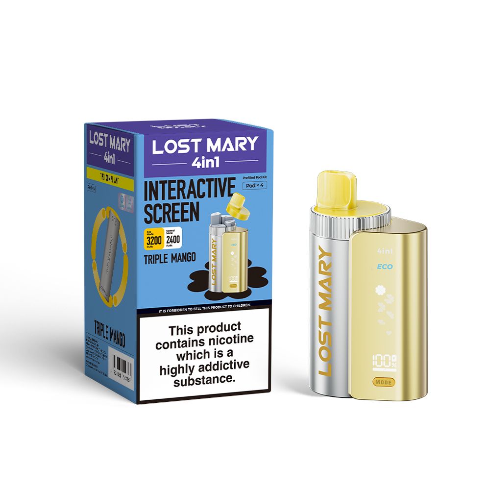 Lost Mary 4-in-1 Pod Kit (TRIPLE MANGO)