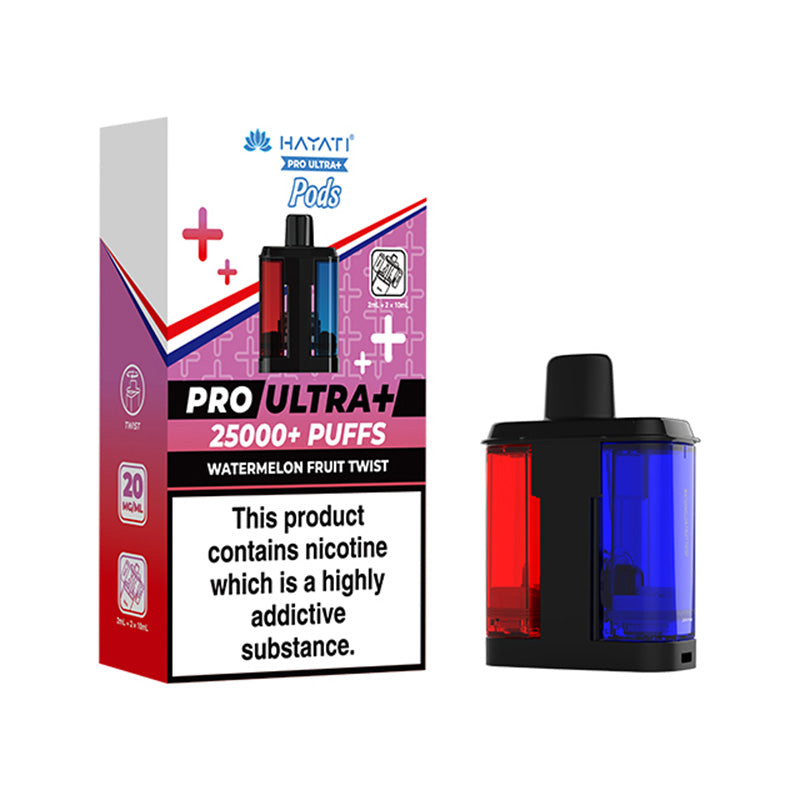 Hayati Pro Ultra+ 25K Prefilled Pods Watermelon Fruit Twist