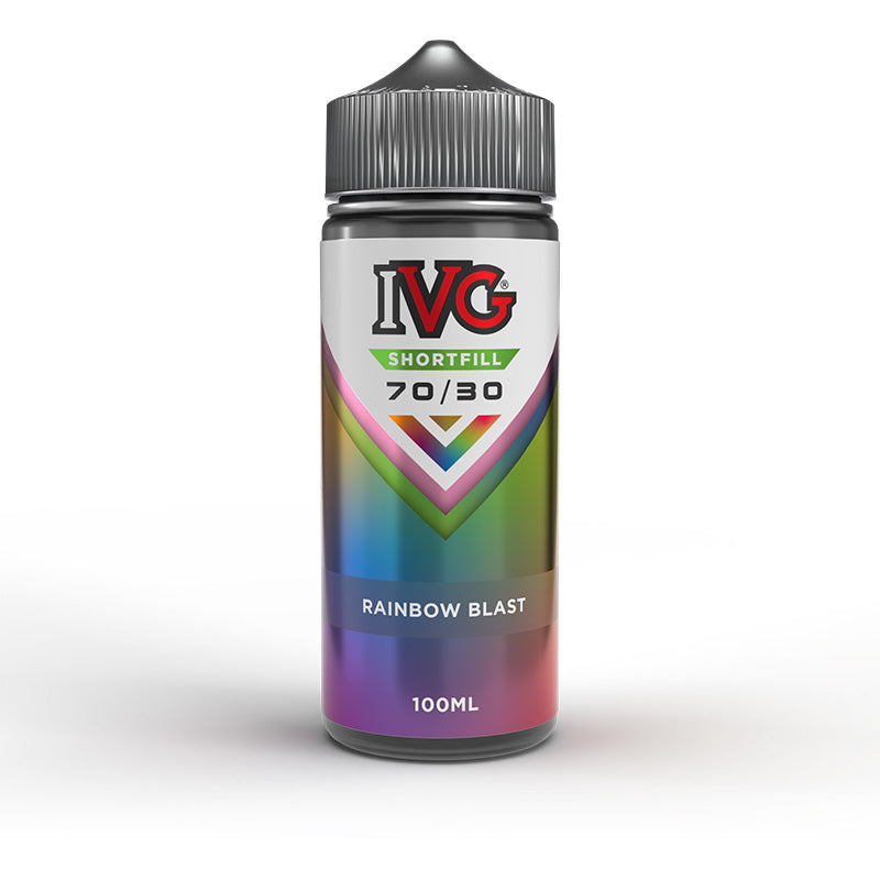 IVG 70/30 100ml Shortfill (RAINBOW BLAST)