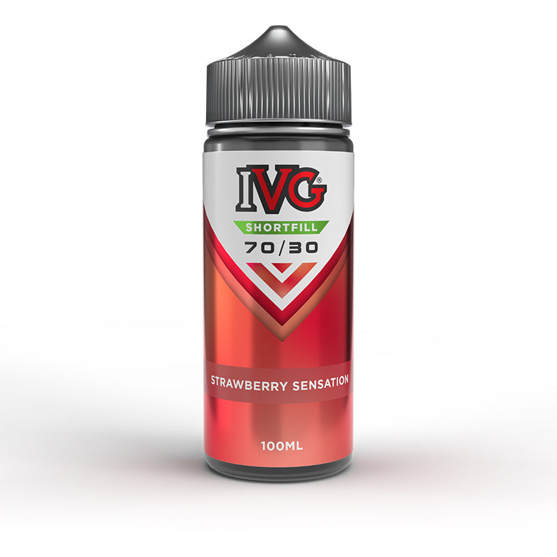 IVG 70/30 100ml Shortfill (STRAWBERRY SENSATION)