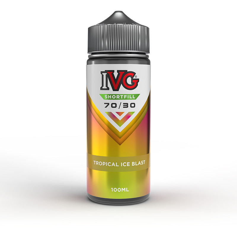 IVG 70/30 100ml Shortfill (TROPICAL ICE BLAST)